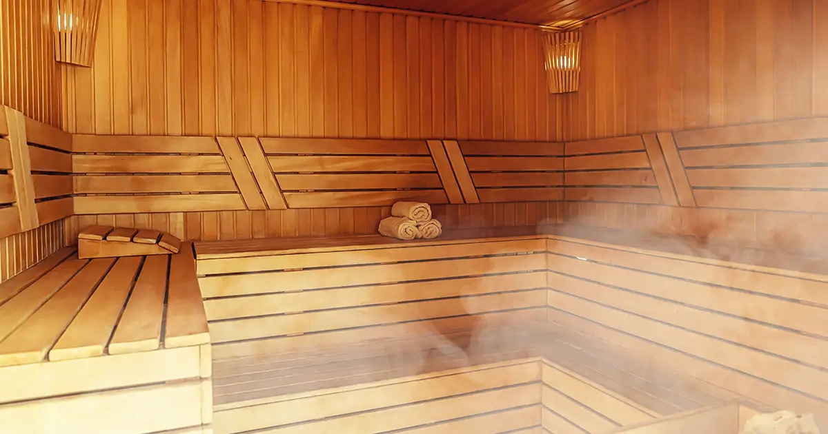 O uso diário da sauna pode ajudar mulheres na menopausa a evitar o ganho de peso